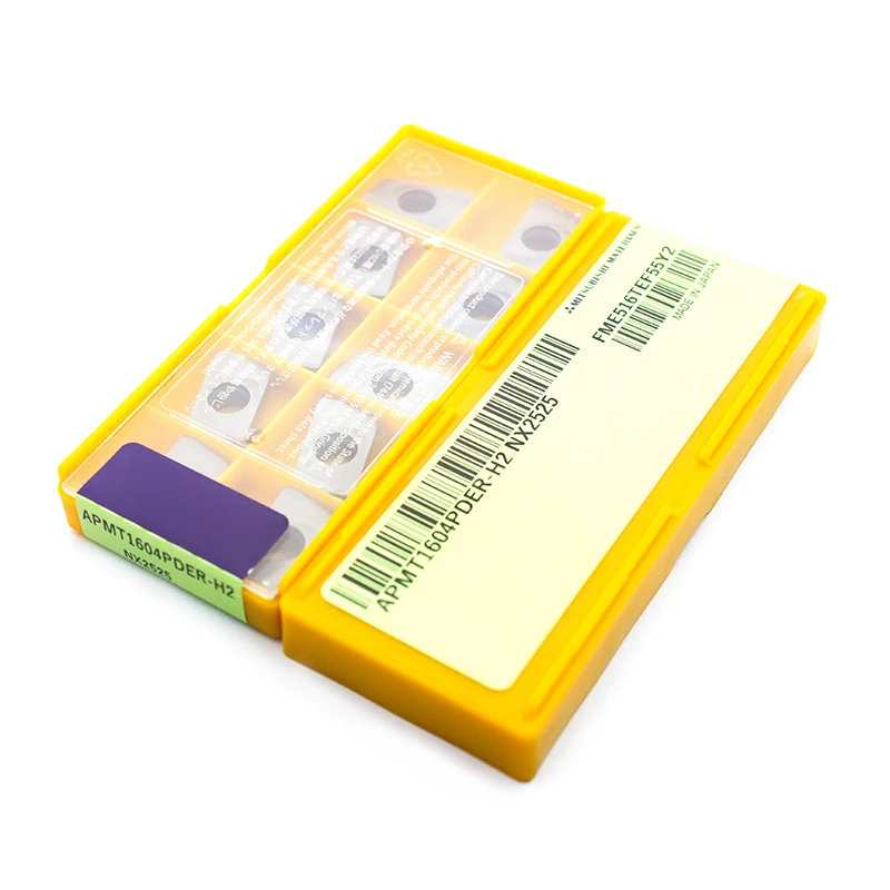 10 шт. APMT1604 PDER H2 NX2525 Cermet класс фрезерованные карбидные вставки инструменты лезвия советы расточные CNC инструменты Токарный станок резак инструменты