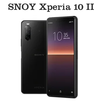 Перейти на Алиэкспресс и купить Оригинальный Смартфон Sony Xperia 10 II 4G Мобильный телефон 6,0 дюйм4 Гб ОЗУ 128 Гб ПЗУ Восьмиядерный 3600 мАч NFC 21:9 Android10 oled-дисплей