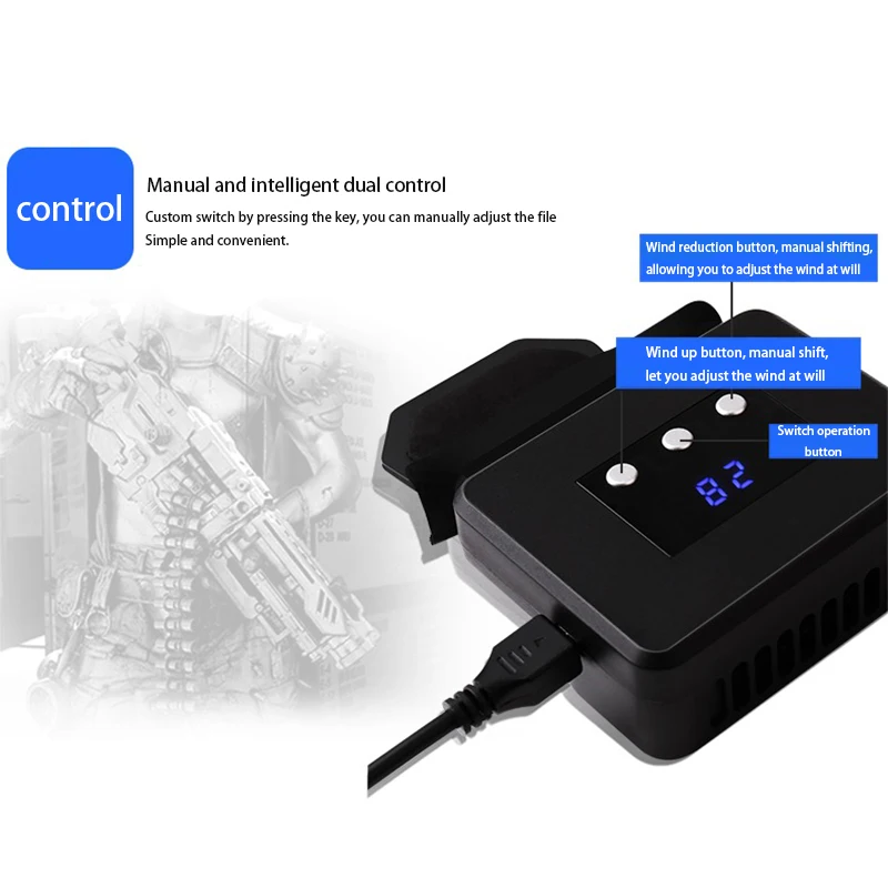 Охлаждающий вентилятор для NS Switch внешний турбонагнетательный кулер основание