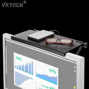 

Portable Computer LCD Display Storage Bracket Foldable Screen Top Stand Shelf Storage Rack Desktop Organizer