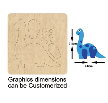 

Dinosaur metal cutting dies for scrapbooking wooden die cut laser punched mold card making craft 2020 New cutting die