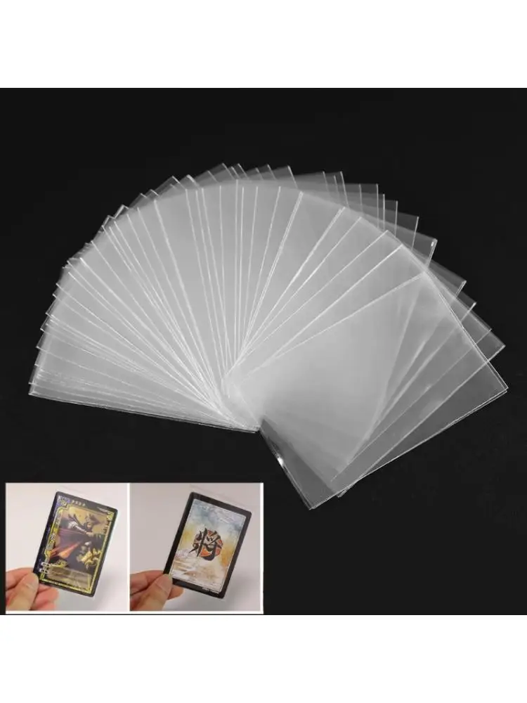 100Pcs Di Carta Maniche Ccg Mtg Magic Board Gioco Trading Cards Protezione Trasparente Tarocchi Manica