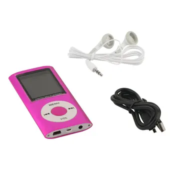 

Mp4 1.8 screen 4 generations with screen Card insertion music play MP4 lightweight portable screen Round button