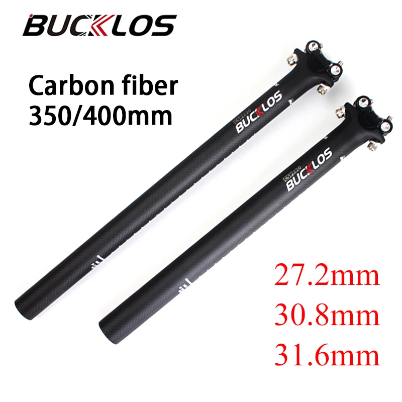 Details about   Ultralight UD Carbon Bicycle Seatpost MTB Road Bike Seat Tube 27.2/31.6*400mm 