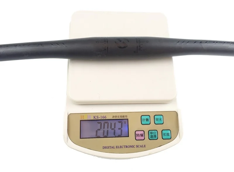 Guidon VTT Carbone T700 - Flat/Riser Bar 31,8mm - Longueur 600 à 760mm - Noir UD