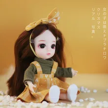 Модная Кукла умные девочки принцесса игрушка Мульти-шарнир мини моделирование милый 3D кукла обнимает мягкое тело для детей рождественские подарки# g4