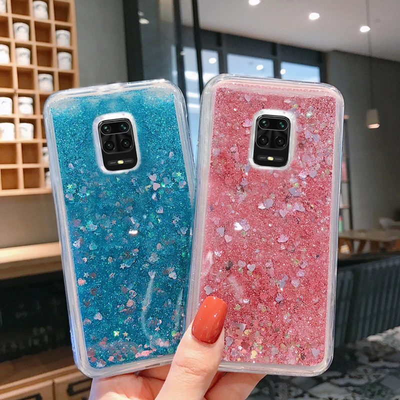 Жидкий зыбучий песочный чехол для Xiaomi Mi Note 10 9T Pro 9 SE A3 A2 Lite Redmi 8 S 8T 7 7A 8A 9A мягкий