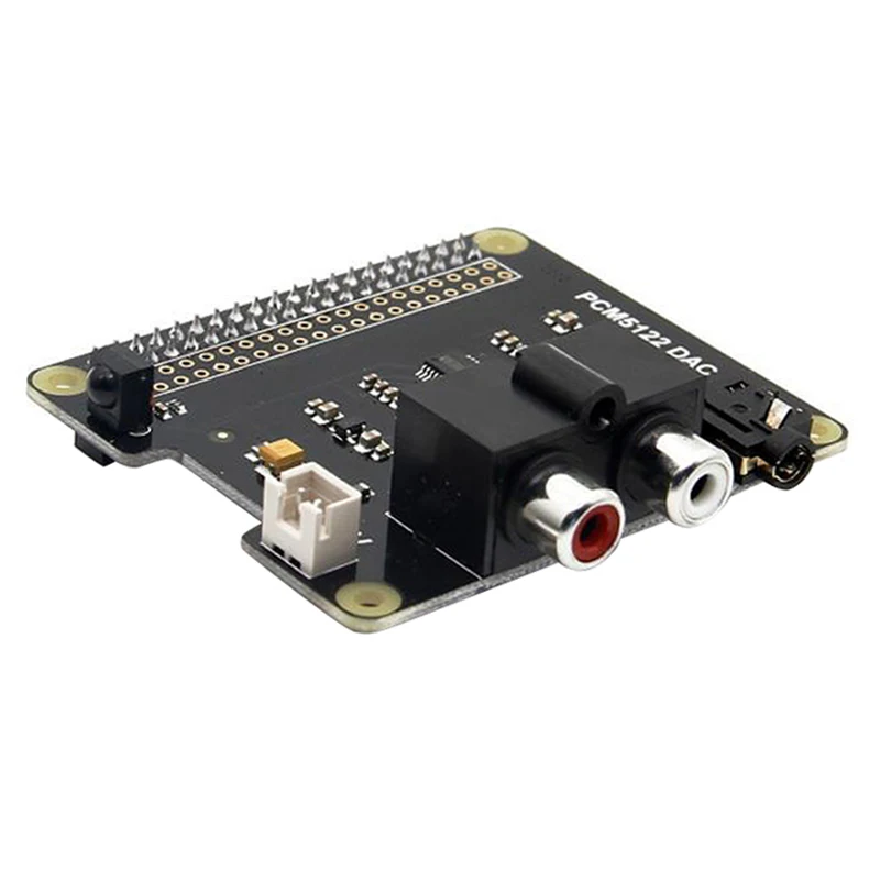 Чип Pcm5122 Ti Hifi аудио ЦАП модуль звуковой карты для Raspberry Pi 3 Model B+ Zero W с ИК-приемником 3,5 мм порт RCA