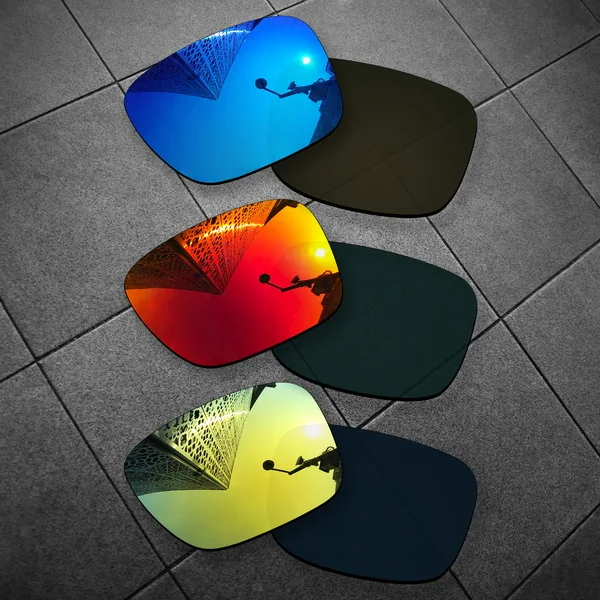 Vonxyz несколько вариантов поляризованные Сменные линзы для солнцезащитных очков-солнцезащитных очков Окли Холбрук - Цвет линз: Ice-Ruby-24 Mirror