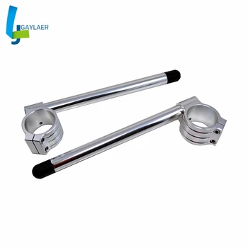 

7/8'' Universal 37mm Motorcycle Clip On ClipOns Handlebars Handle Bar for Kawasaki Ninja 250R EX500 for Suzuki GS500