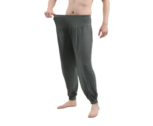 Fdfklak 남성용 루즈 팬츠, 모달 코튼 홈 바지, 플러스 사이즈, 남성 잠옷 바지, 캐주얼 잠옷, 6XL, 신제품 6