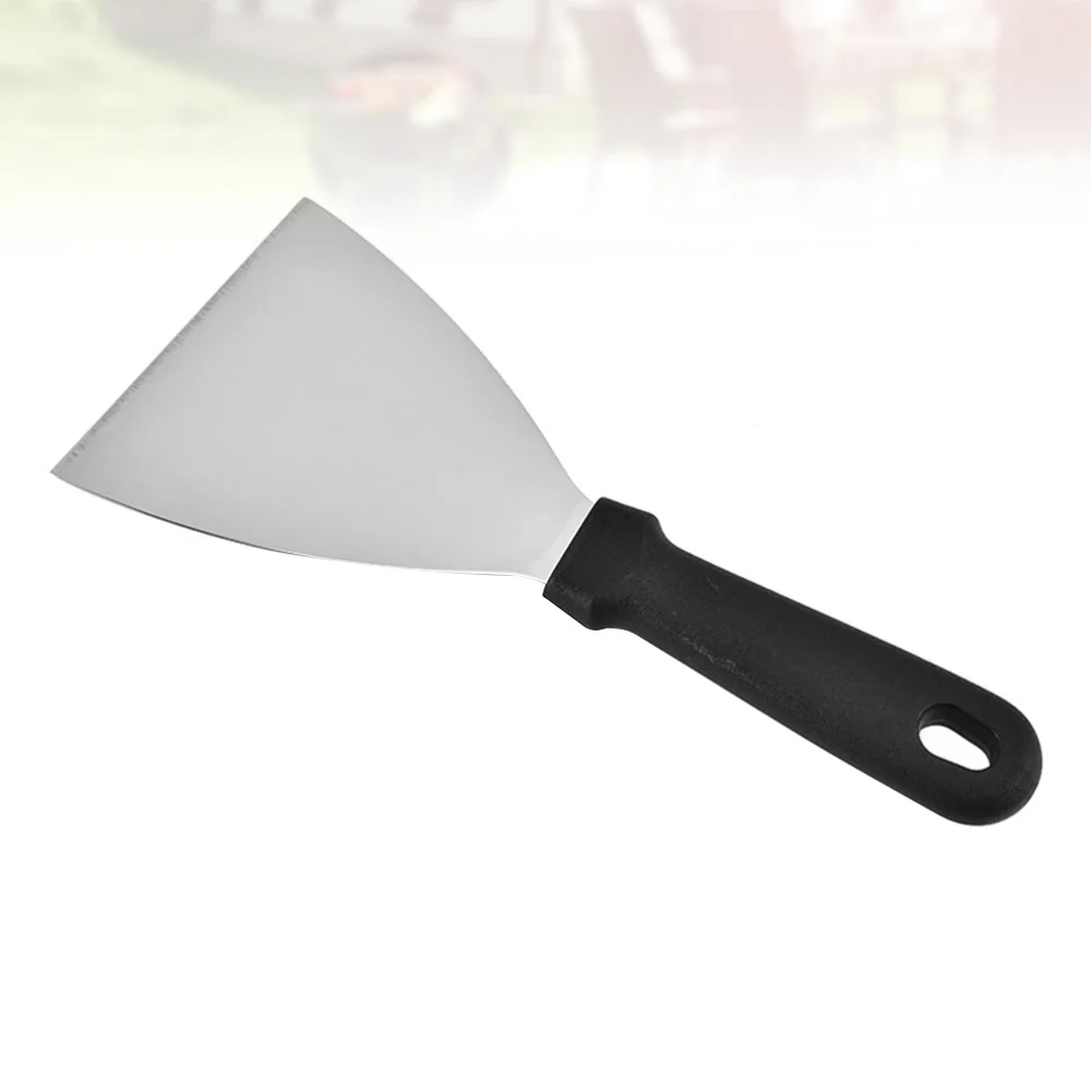 2Pcs Baking Shovels Portable Multifunctional Stainless Steel Practical Food Serving Baking Tools Barbecue Spatulas for Bakery Ki