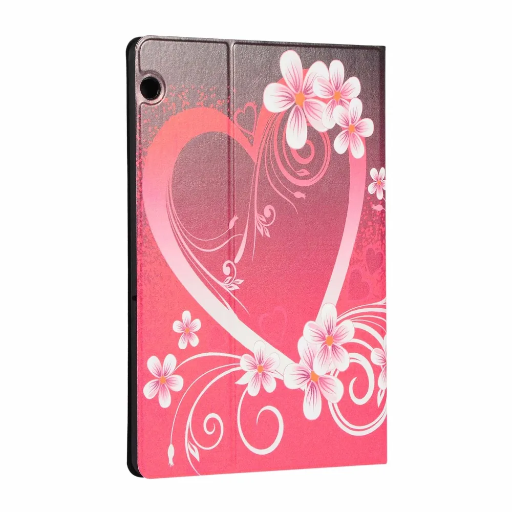 Модный чехол для планшета с цветным рисунком для huawei Mediapad T5 10 AGS2-W09/L09/L03/W19, 10,1 дюймов, откидной смарт-чехол с подставкой+ ручка