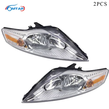 

MTAP 2PCS Front Bumper HeadLight Head lamp For Ford For Mondeo MK4 2008 2009 2010 2011 2012 Halogen Headlamp Assy