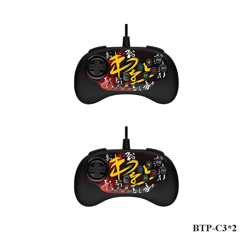 Original Betop BEITONG USB Wired Gamepad Arcade Fighting Joystick For Android TV ,For PC Computer, For PS3,For PS4,Game Control 