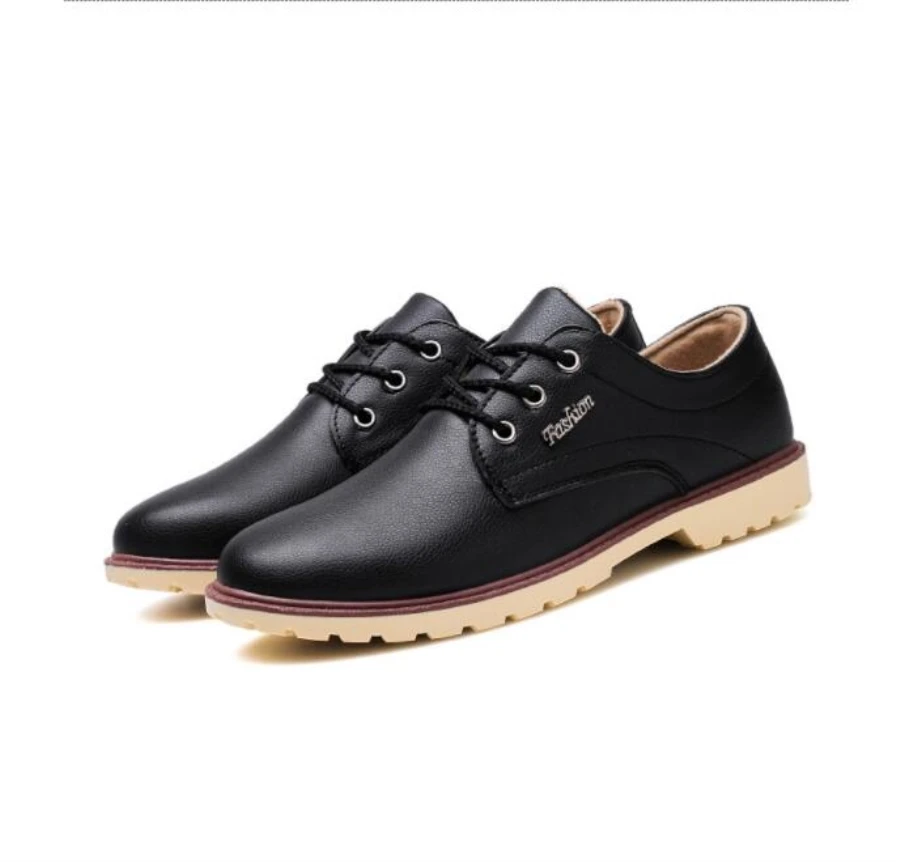 

LISM spring and autumn fashion trend breathable men's shoes 2018 new casual shoes business flat bottom wear-resistant
