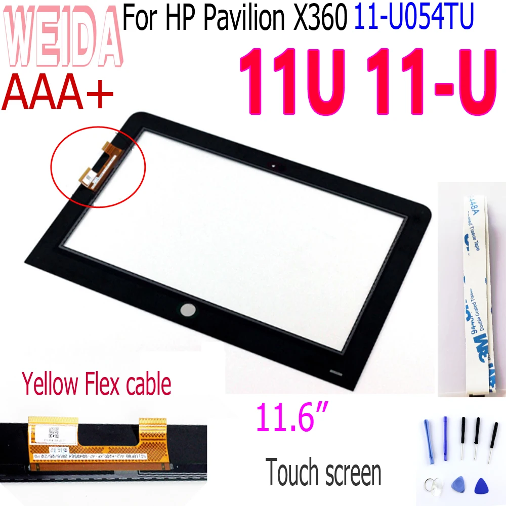 Сенсорный экран WEIDA 11 6 дюйма для HP Pavilion X360 11U U U054TU ab дигитайзер сенсорного экрана