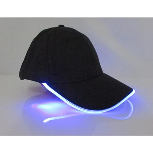Unisex LED Lighted Hat Baseball Hip-hop Club Party Cap Hunting Camping Running