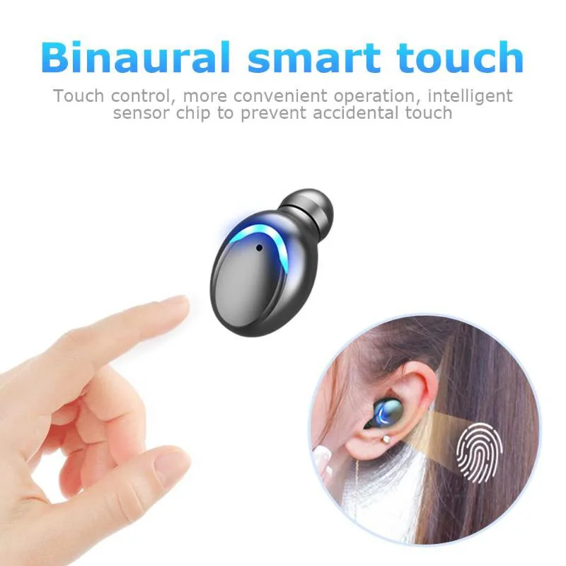 YUFENG F9-5C Waterproof 9D Stereo Sports Earbuds TWS Bluetooth 5.0 Earphones Wireless Earphone Headsets With Mic Charging Case