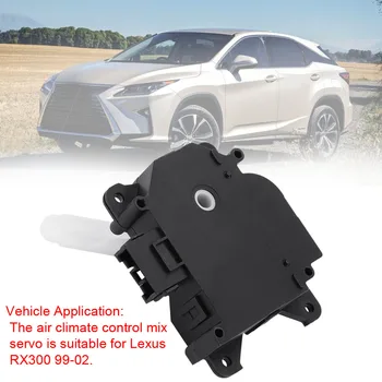 

87106 48020 Damper Actuator Climate Control Mix Servo Sub Assy Repair Black Replacement Part Car Auto For Lexus RX300