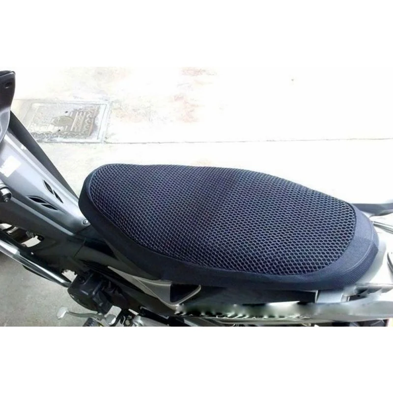 Летние дышащие 3D сетчатые мотоциклетные сиденье мопеда водонепроницаемые противоскользящие Чехлы для подушек