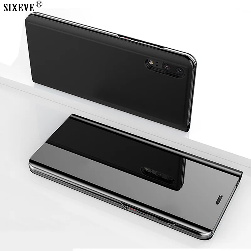Luxury Mirror Flip Case For Samsung Galaxy A3 A5 A7 2017 J3 J5 J7 Prime Neo Max A6 A8 Plus J4 J6 J8 2018 Phone Full Cover Holder | Мобильные