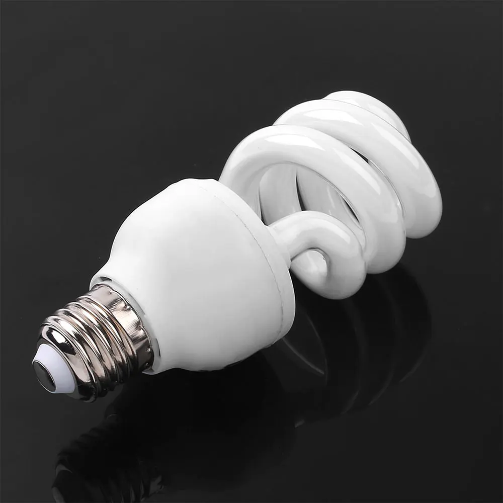 110V Portable Energy Saving Lamp Calcium Dragon Light Turtle Screw Compressed Light Lizard Ultraviolet UVB10.0 Growing Heater