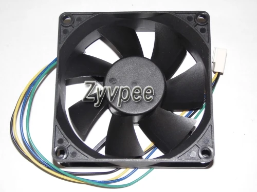 Power Logic 8025 PLA08025S12HH-1-LV 12V 0.5A 4Wire Cooling Fan B
