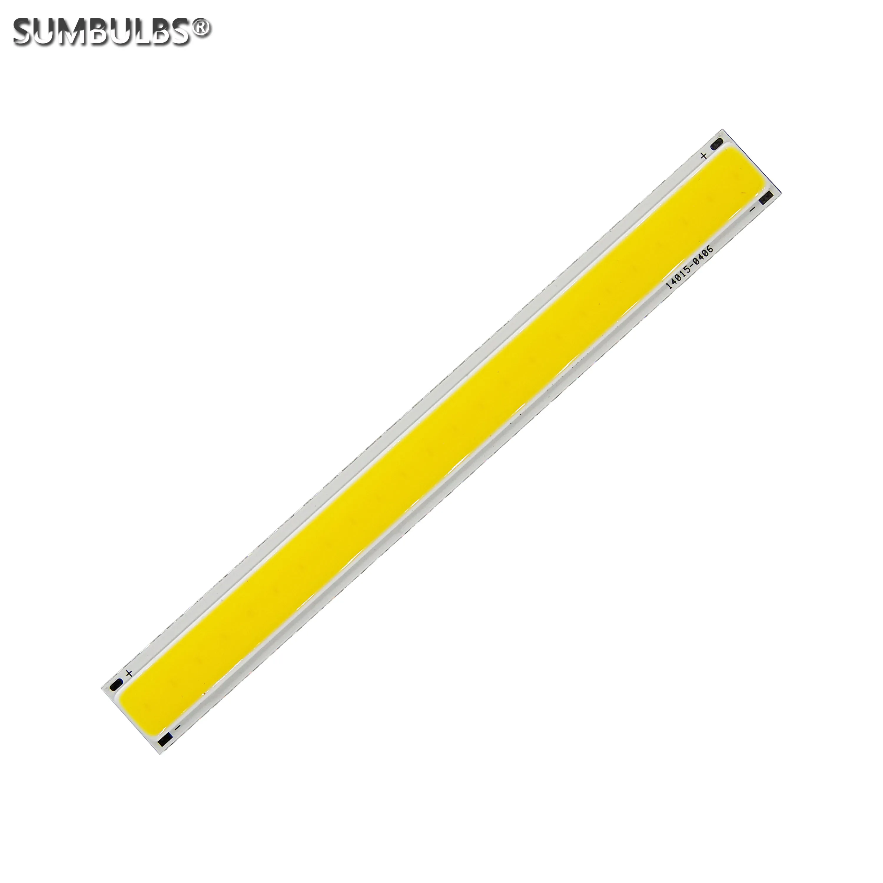 SUMBULBS 140x15mm DC12V 4W Bar COB Strip Light Source Bulb Warm Cold White High Bright LED for Daytime Running Lamp