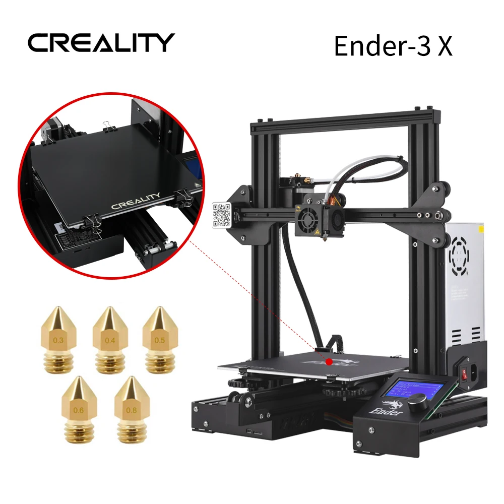 CREALITY 3D Printer Ender-3/3Pro/Ender 3 V2 FDM Printer Smart Filament Sensor Self-assemble Printer Kit 3d printer designs 3D Printers