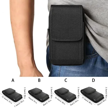 

Men Waist Belt Fanny Pack Holster Pouch Mobile Cell Phone Holder Waist Bag Fashion Decor Outdoor Sports