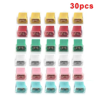 

30pcs Fuse 20/25/30/40/50/60A Auto Blade Fuse DC 32V For Nissan Toyota Honda Mazda
