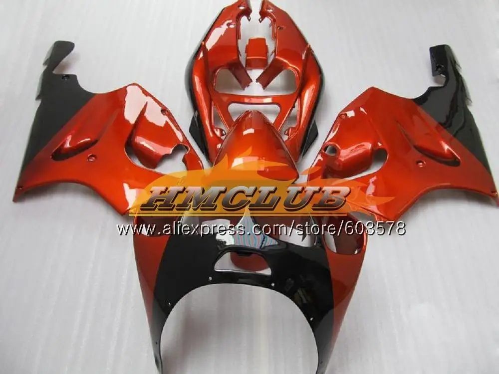 No. 16 orange Средства ухода за кожей для KAWASAKI NINJA ZX750 ZX 7R 1996 1997 1998 1999 2003 26CL. 53 ZX 7 R ZX 750 ZX-7R ZX7R 96 97 98 99 обтекатель глянцевый зеленый - Цвет: No. 16 orange