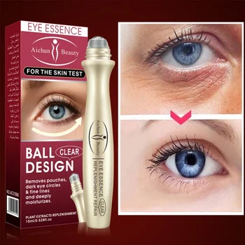 

Roll Ball Eye Cream Moisturizing Firming Skin Eye Remove Dark Eye Bags Eyes Care Essential Cream-s