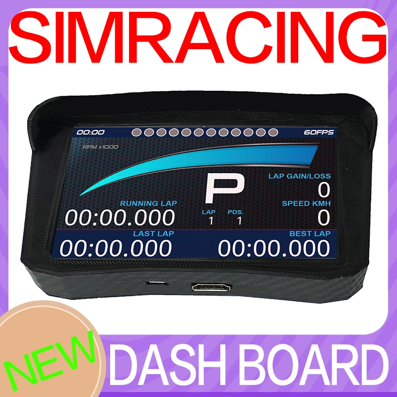 Для logitech G29 T300RS thrdmaster FANATEC SIMRACING DASH BOARD SIMHUB Z1 sim racing|Игровые рули| |