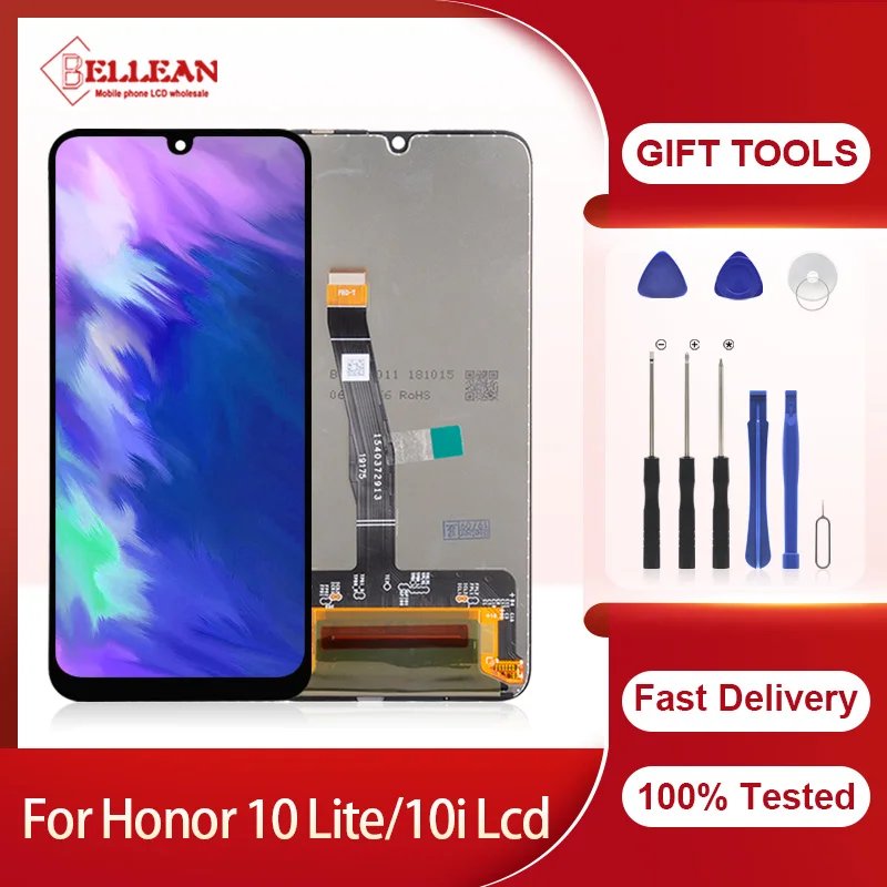 Catteny 5 5-дюймовый дисплей Φ LX2 для Huawei Honor 10 Lite ЖК-дисплей с сенсорным экраном