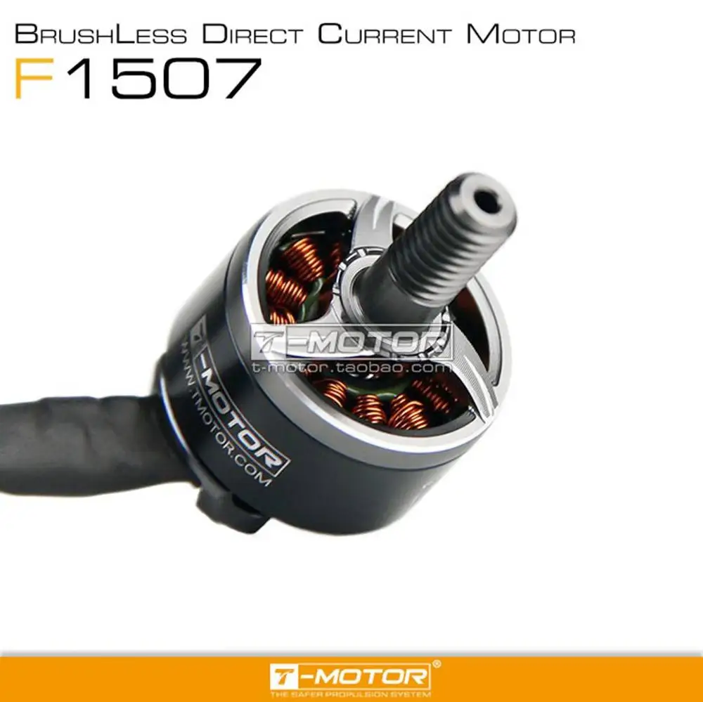1/4 шт. T-motor Tmotor F1507 Cinewhoops без вала 2700 кв фотоцикл Мини четыре оси FPV гоночный Дрон