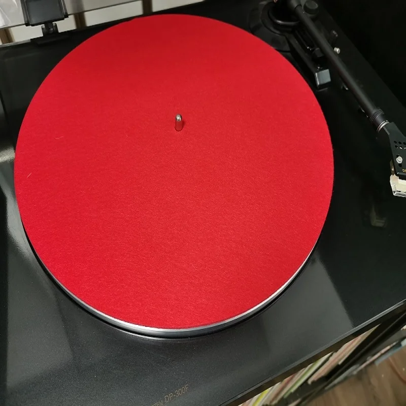 Record Players & Turntables JUNESUN 3MM Thick AntiStatic Felt Platter