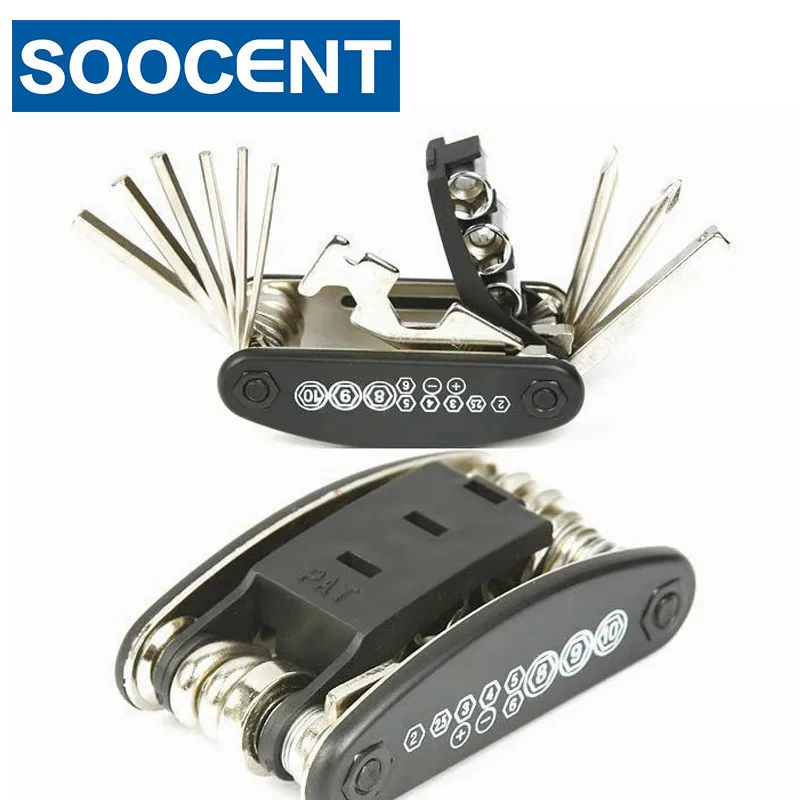 

16 in 1 Multifunction Bicycle Repair Tools Kit Hex Spoke Cycling Screwdriver Tool MTB Mountain Cycling Bike Repair Tool