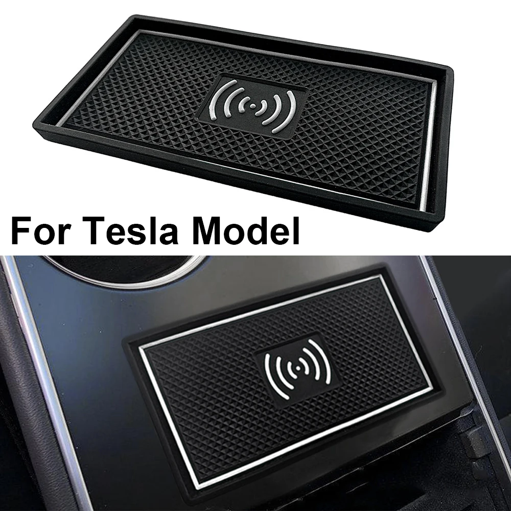 Силиконовый Противоскользящий сменный коврик для Tesla модель 3 анти-вибрационные аксессуары