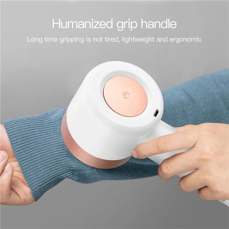 2 in 1 Electric Lint Remover Fuzz Sticking Roller Powerful Fabric Shaver Sweat Clothes Pill Trimmer Bubble Removal USB Charging ► Photo 2/6
