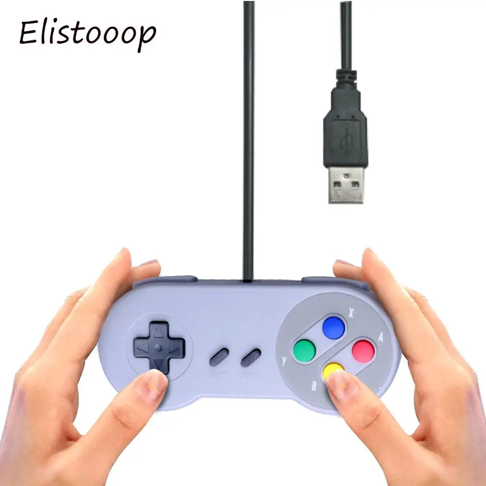 Игровой джойстик с управлением через USB игровой контроллер для Nintendo SNES коврик