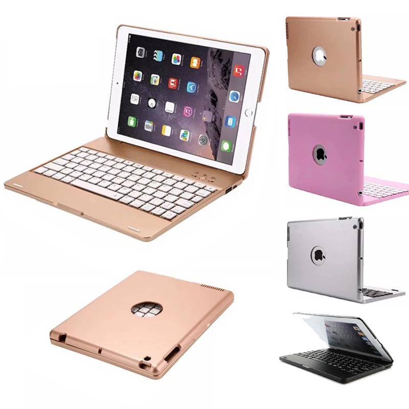 

Luxury for iPad 2 3 4 Case Keyboard Metal Stand Bluetooth ABS Cover for iPad2 iPad3 iPad4 Keyboard Metal Case Stand Fran-55A