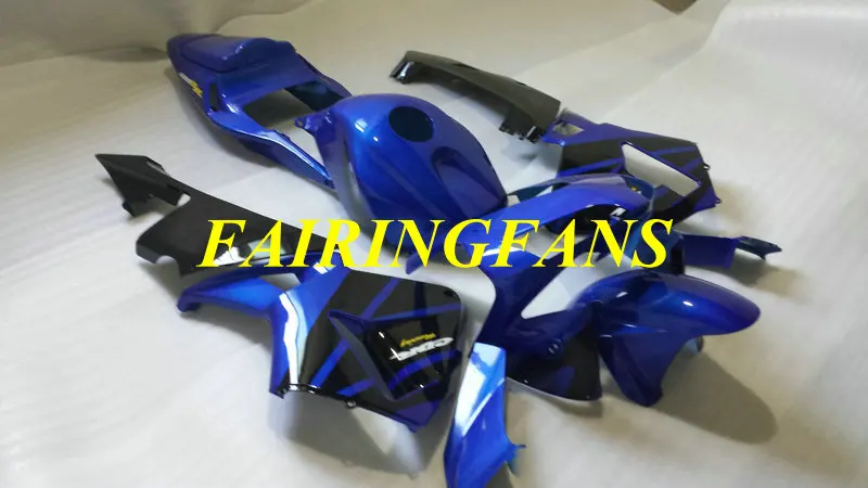 Инжекторный комплект для HONDA CBR600RR F5 03 04 CBR 600 RR CBR 600 RR CBR 600 2003 2004 синий Обтекатели на кузов+ подарки HC38