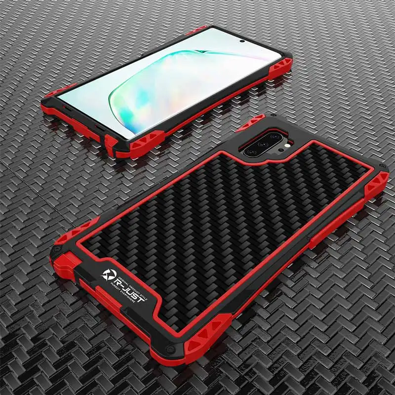 Suntaiho противоударный чехол S10 S9 S8 Funda cap Роскошный 360 Полный Чехол чехол для samsung Galaxy S10 Plus S9 S8 Plus Note 9 8 - Цвет: Black Red