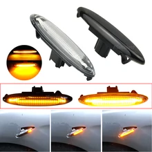 2 pçs led marcador lateral dinâmico transformar a luz do sinal para lexus is250 is350 sc430 toyota marca x reiz coroa uzz40 highlander camry 40