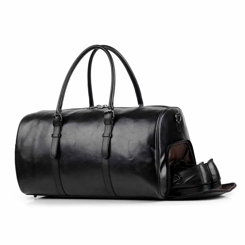 Спортивная сумка, кожаная сумка для выходных, с обувью, мужская, t Carry On Tote, Weekender, багаж, Спортивная, Спортивная, дорожная сумка для мужчин и женщин