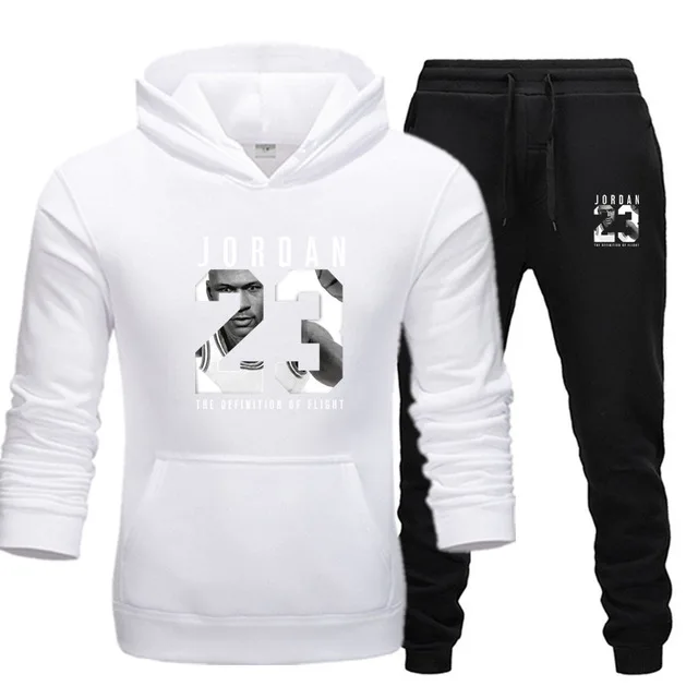 

2020 Jordan 23 Sports Pullover Men's Hooded Pullover Pullover Pullover Pullover + Jogging Sweatpants Men's Pullover 3XL
