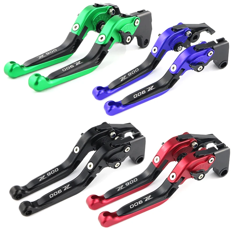 

Motorcycle Brake Levers Clutch Levers For Kawasaki Z900 2017-2018 Motorcycle Foldable Extendable Adjustable CNC Billet Aluminum