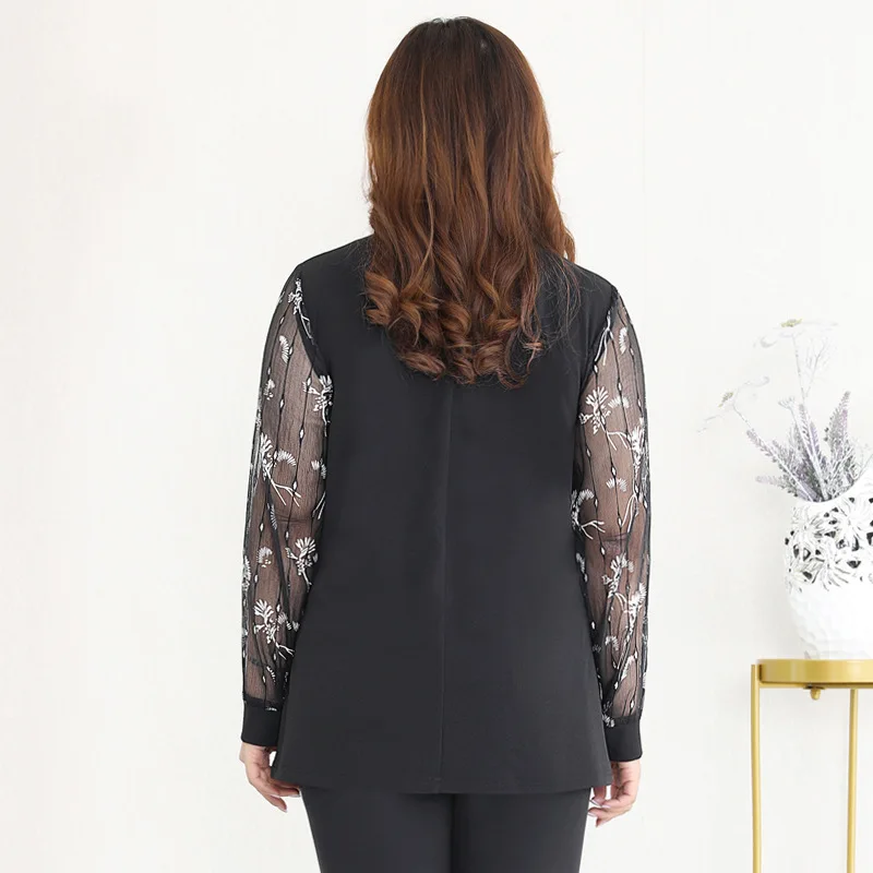 Plus Size 10XL 8XL 6XL 4XL Women Long Sleeves
